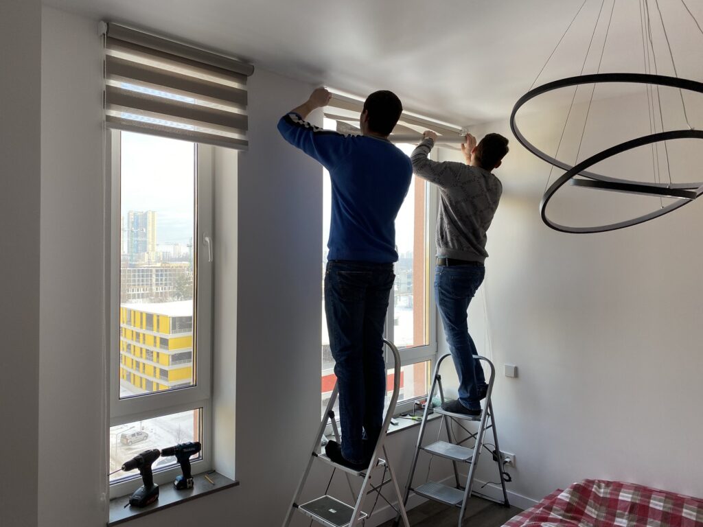 встановлення ролет день ніч