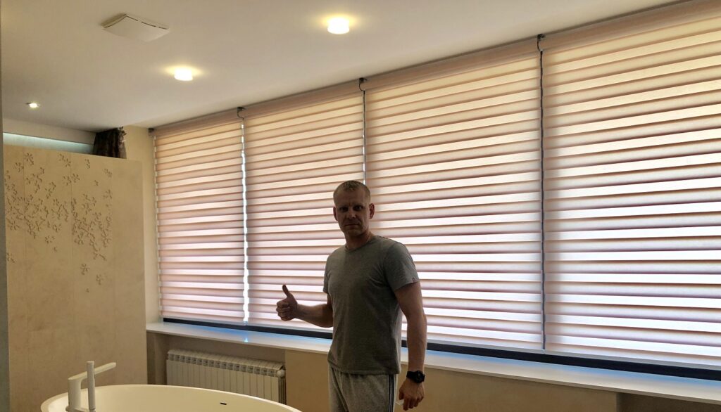 Безкоштовний замір тканинних ролетів фахівцем A‑Style